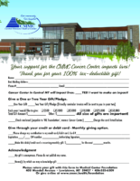 Cancer Center Pledge
