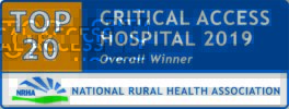 NRHA Critical Access Hospital of 2019 Overall Winner